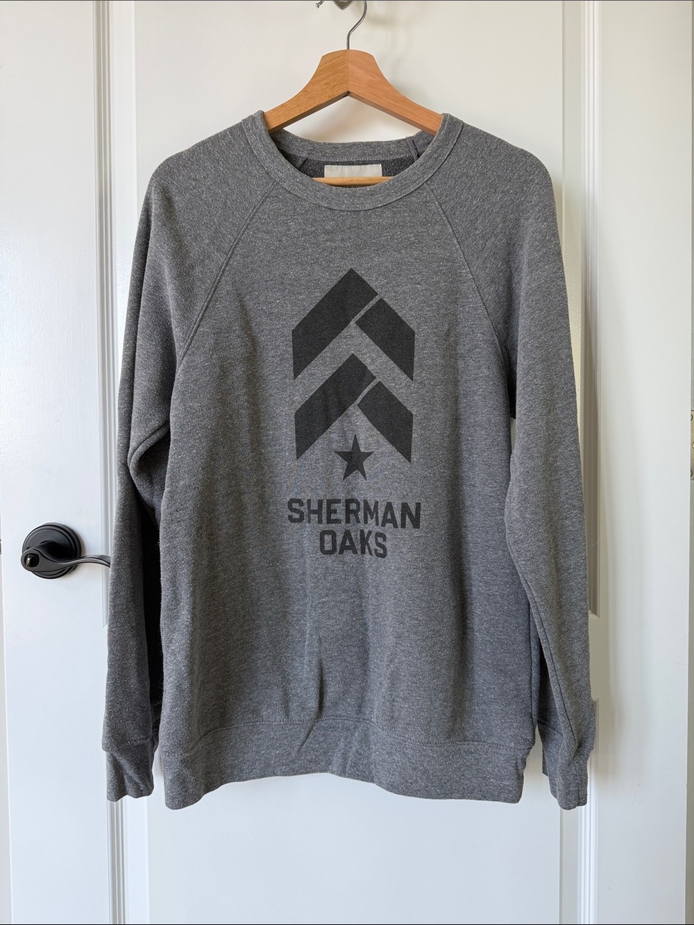 Barry’s Gray Graphic Crewneck Sweater